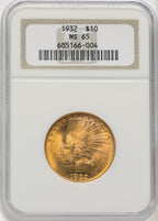 1932 $10 Indian Eagle NGC MS65 (770959002)