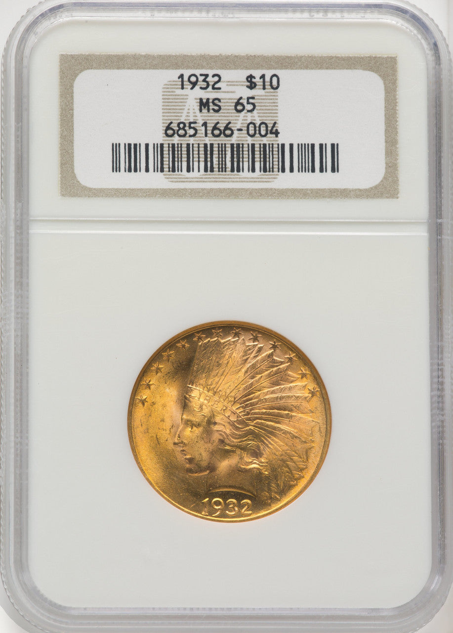 1932 $10 Indian Eagle NGC MS65 (770959002)