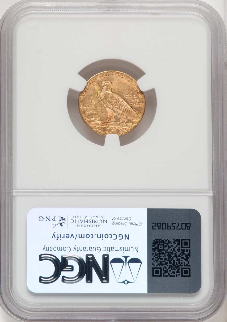 1926 $2.50 Indian Quarter Eagle NGC MS65 (770218038)