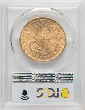 1875-S $20 Liberty Double Eagle PCGS MS61 (768601008)