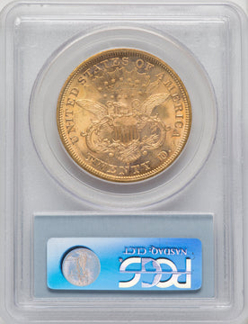 1875-S $20 Liberty Double Eagle PCGS MS61 (768613027)
