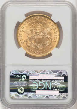 1873 $20 OPEN 3 Liberty Double Eagle NGC MS62 (769904055)