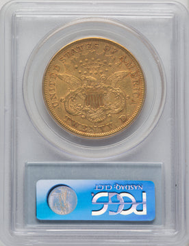 1867-S $20 Liberty Double Eagle PCGS XF45 (506291004)