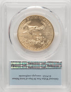2017 $50 One-Ounce Gold Eagle First Strike FS Flag PCGS MS70