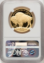 2010-W $50 One-Ounce Gold Buffalo .9999 Fine Gold NGC PF70 (519827004)