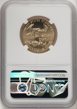 2020 $25 Half-Ounce Gold Eagle First Strike ER Blue NGC MS70