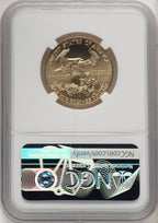 2020 $25 Half-Ounce Gold Eagle First Strike ER Blue NGC MS70