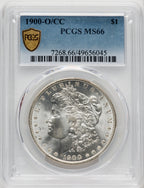 1900-O/CC Morgan Dollar PCGS MS66 (770269004)