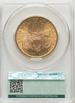 1896 $20 Liberty Double Eagle CACG MS62 (171425319)