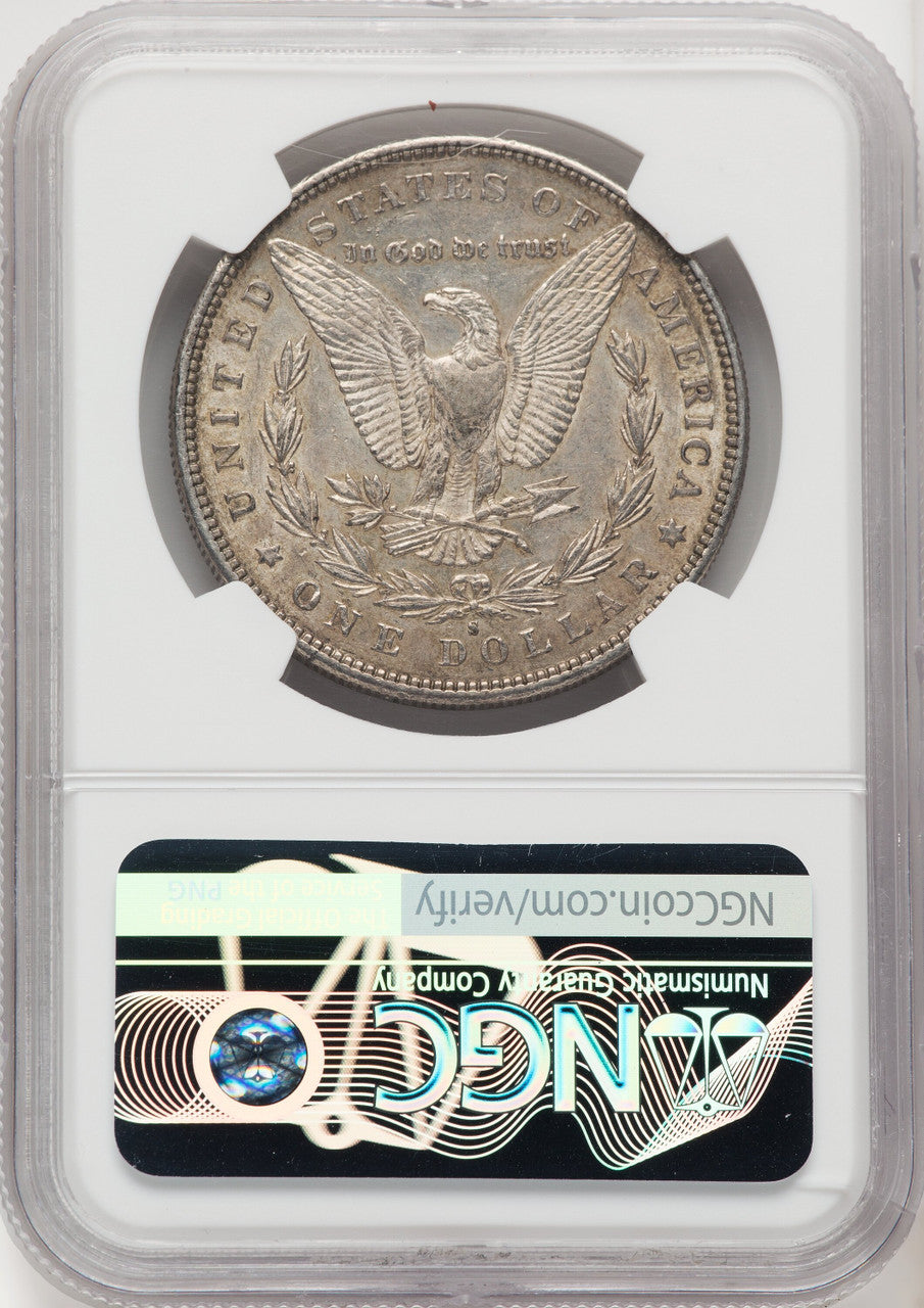 1892-S Morgan Dollar NGC AU58