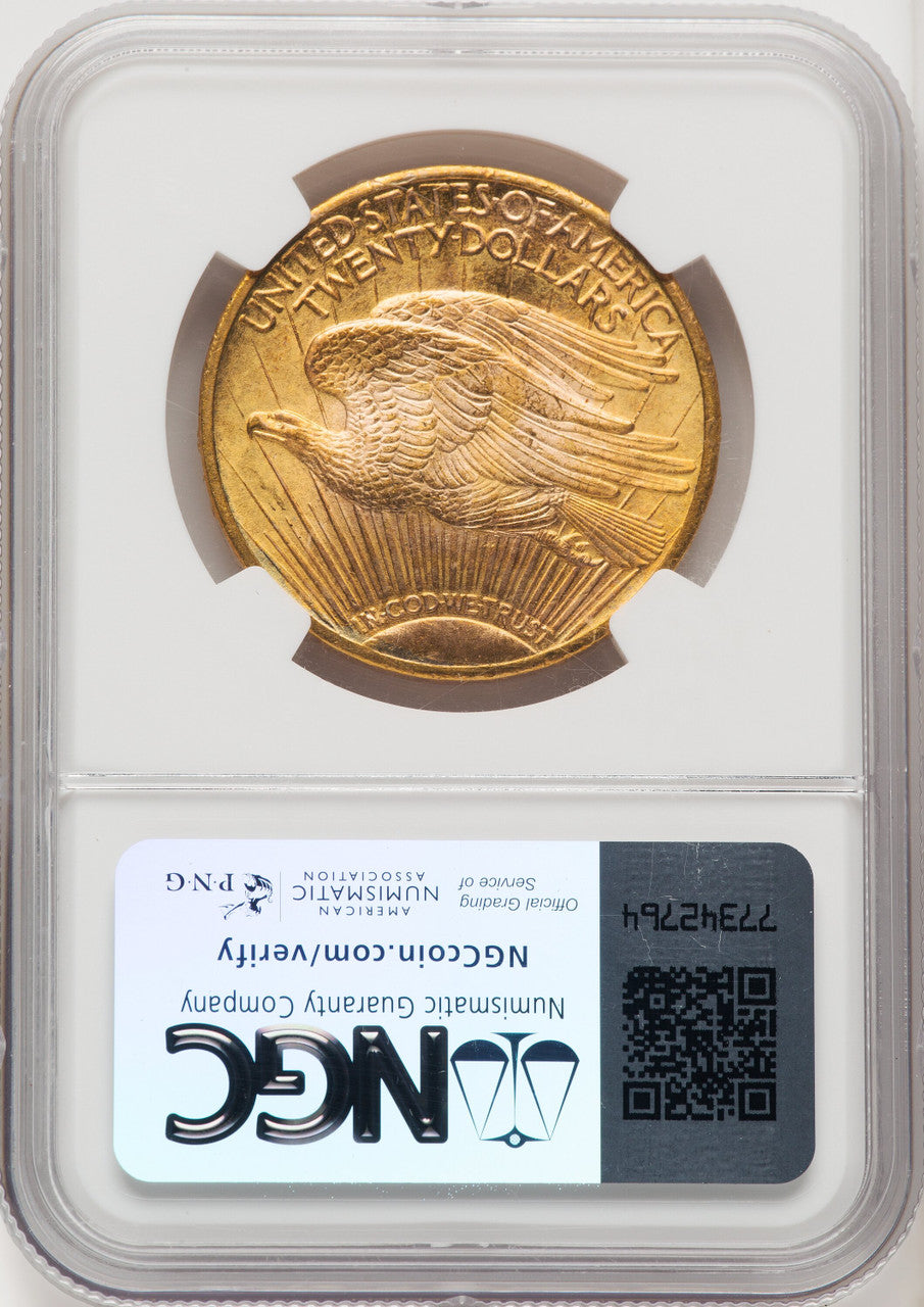 1924 $20 Saint Saint-Gaudens Double Eagle NGC MS67 (519743018)