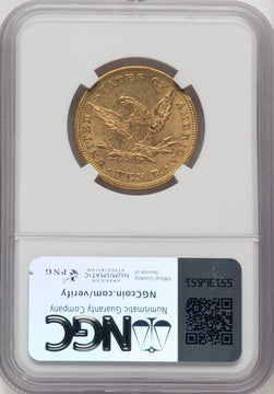 1860 $10 Liberty Eagle NGC MS61
