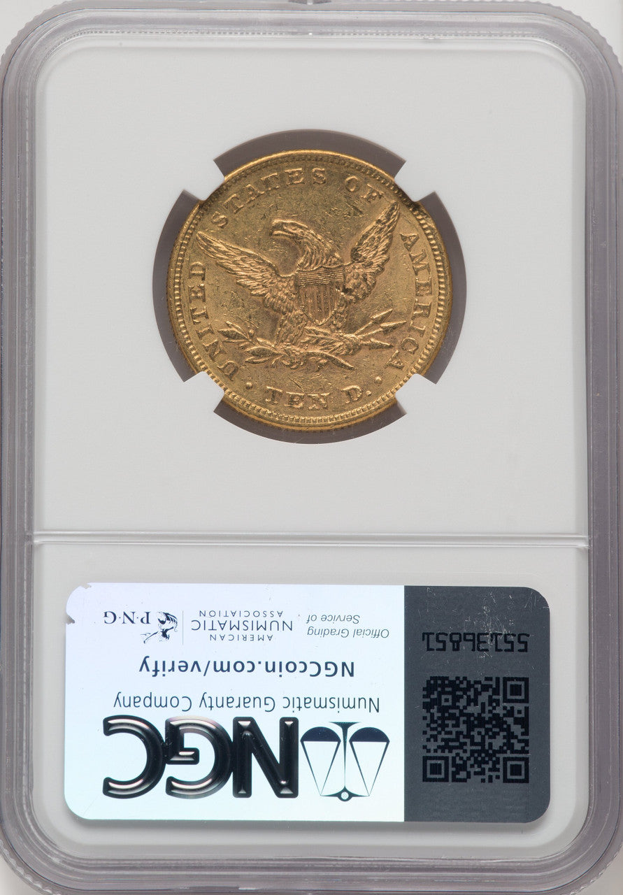 1860 $10 Liberty Eagle NGC MS61