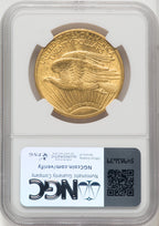 1909/8 $20 FS-301 Saint-Gaudens Double Eagle NGC MS62