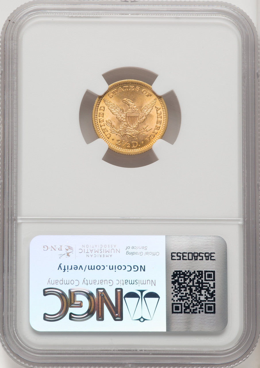 1901 $2.50 Liberty Quarter Eagle NGC MS67 (506690002)