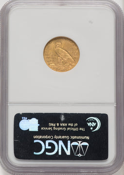 1911 $2.50 Indian Quarter Eagle NGC MS63 (506212017)
