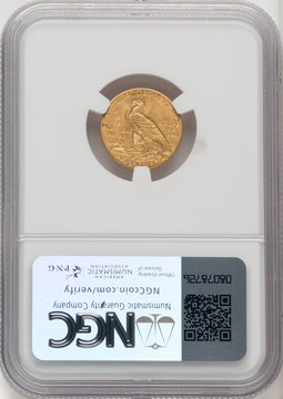 1912 $2.50 Indian Quarter Eagle NGC MS64 (505005042)