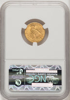 1912 $2.50 Indian Quarter Eagle NGC MS64 (768932005)