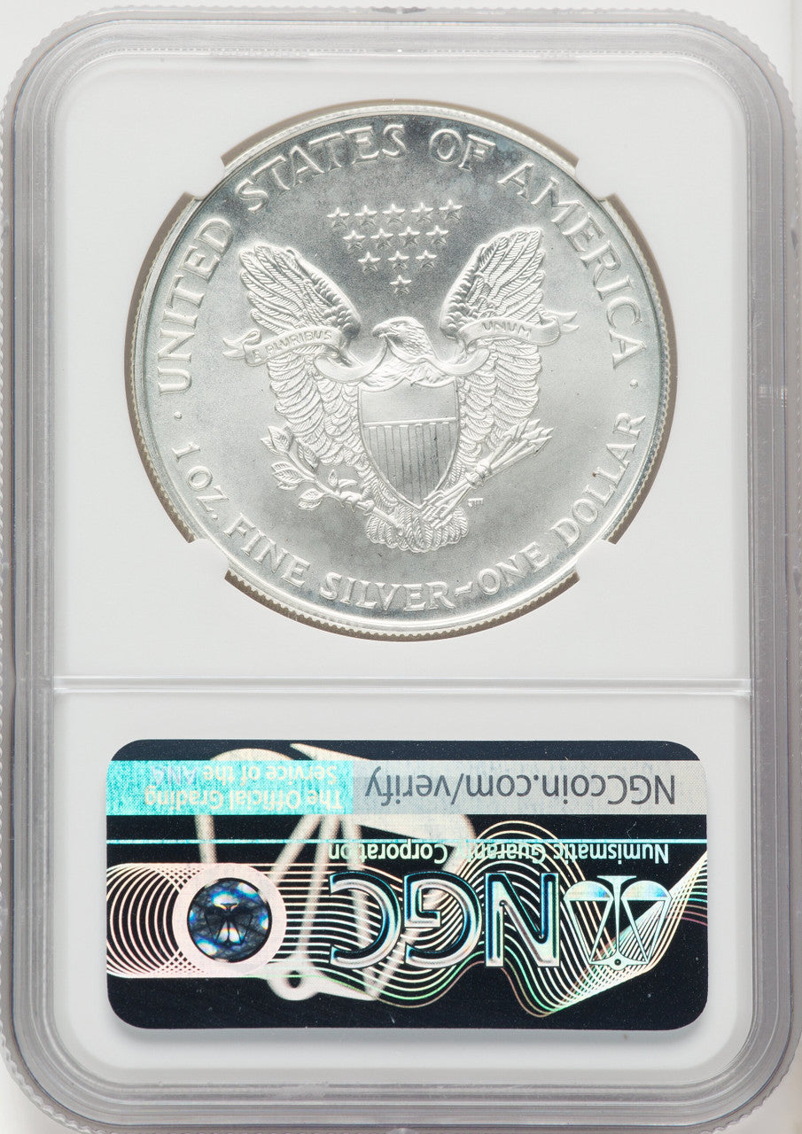 1994 Silver Eagle NGC MS70