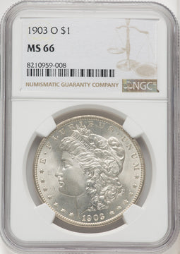 1903-O Morgan Dollar NGC MS66