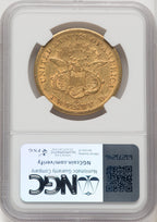 1858-S $20 Liberty Double Eagle NGC XF45 (572156053)