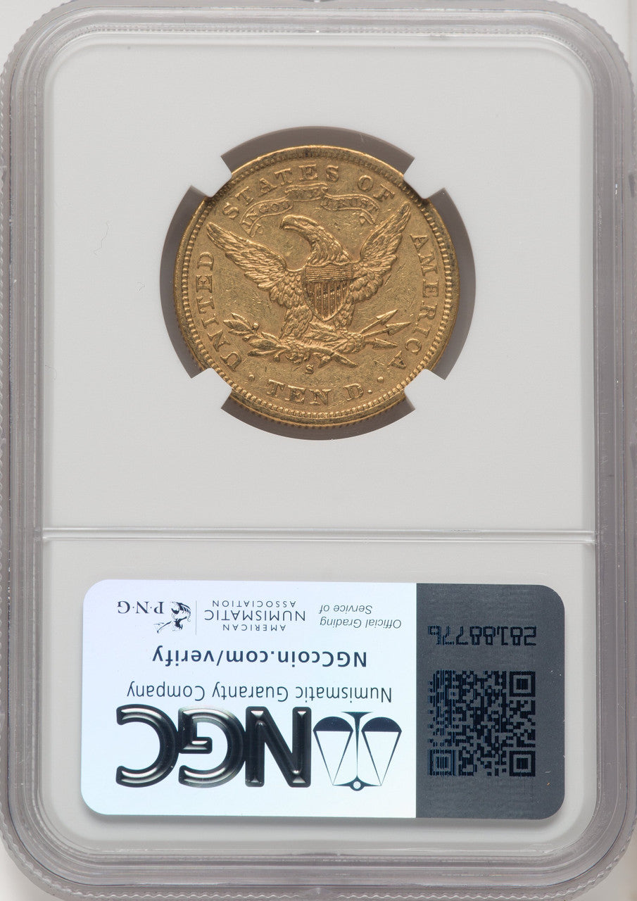 1878-S $10 Liberty Eagle NGC AU55