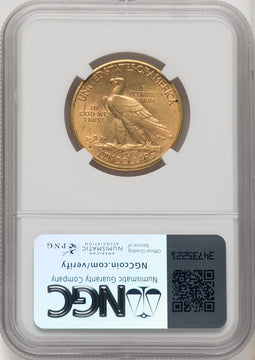 1909-S $10 Indian Eagle NGC AU58 (506294022)