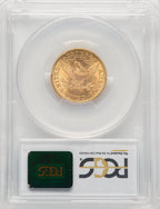 1900 $5 CAC Liberty Half Eagle PCGS MS65