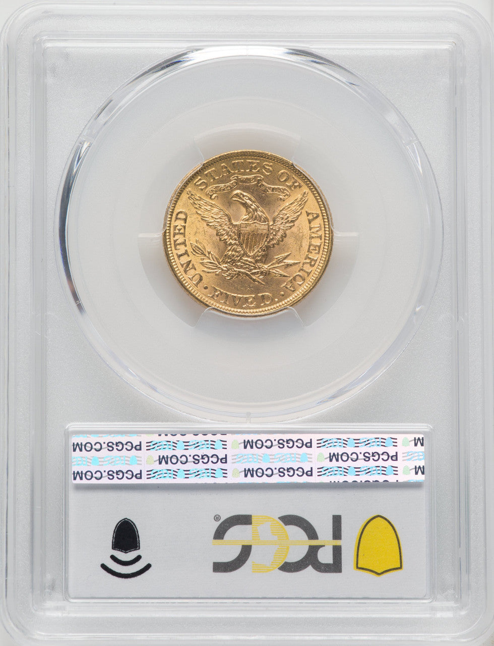 1900 $5 CAC Liberty Half Eagle PCGS MS64+