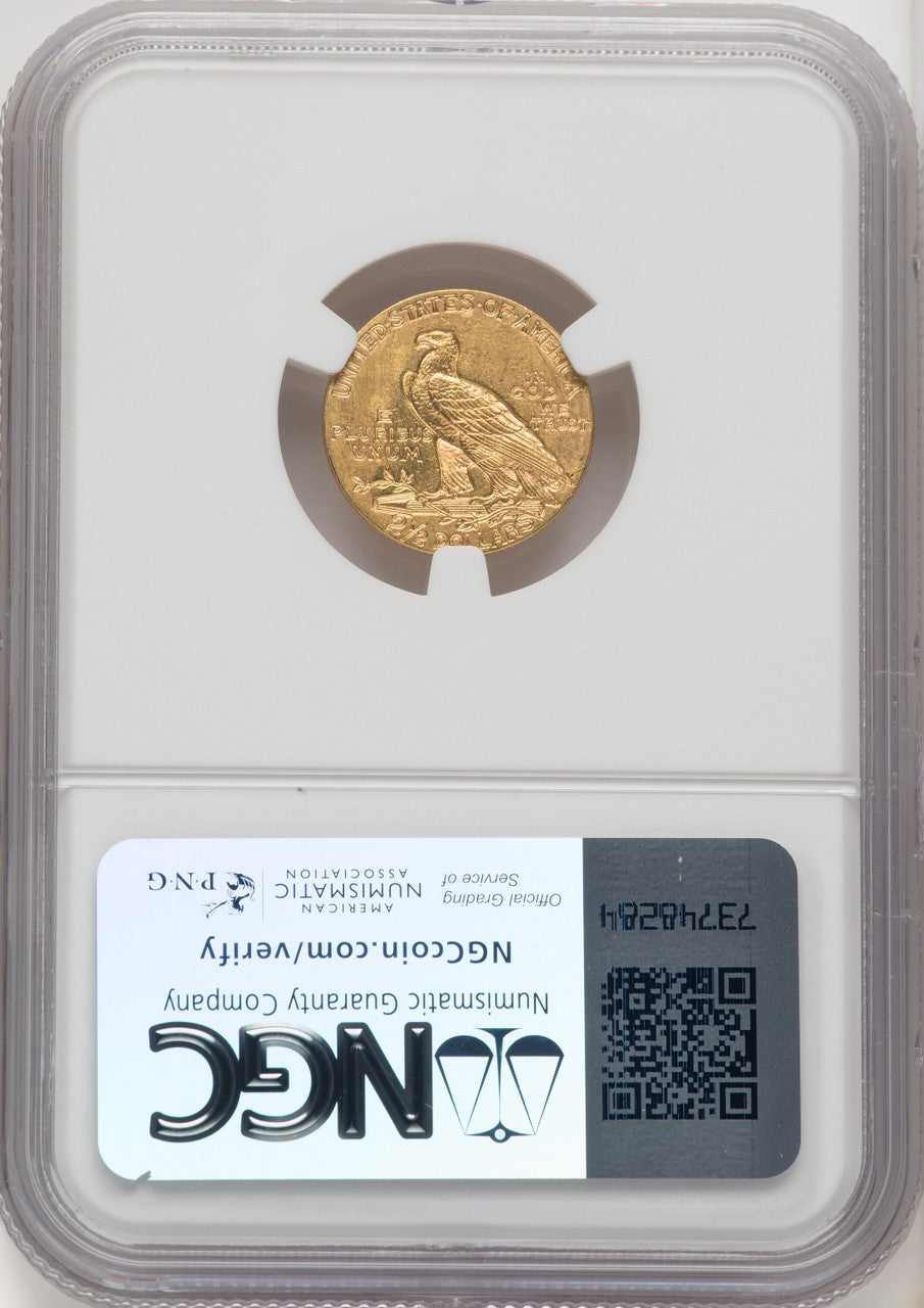 1915 $2.50 Indian Quarter Eagle NGC MS61 (506369012)