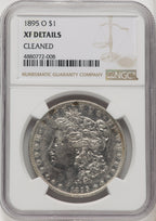 1895-O Morgan Dollar Details NGC XF40