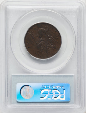 1787 Vermont Copper BRITANNIA BN Colonials PCGS XF45