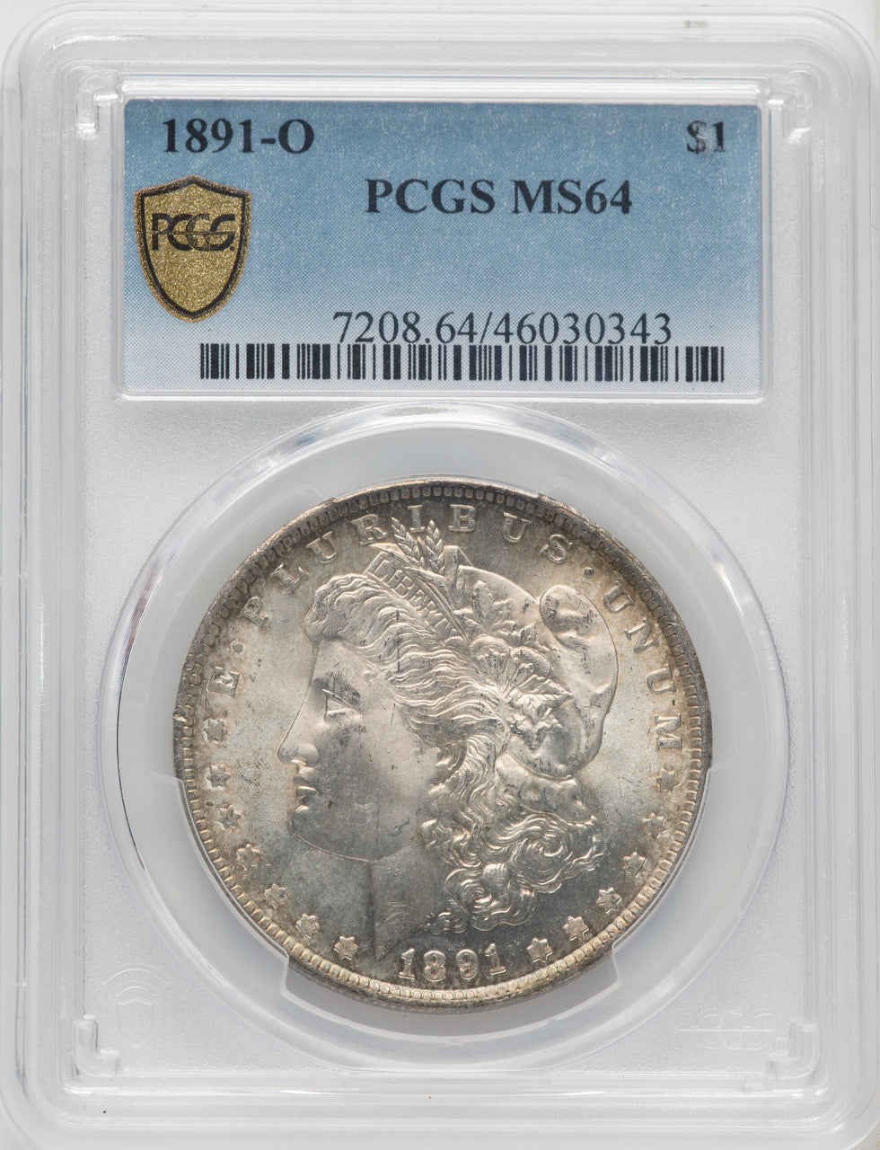 1891-O Morgan Dollar PCGS MS64 (770950029)