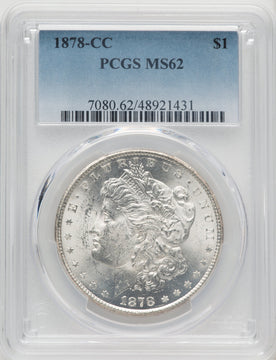 1878-CC Morgan Dollar PCGS MS62