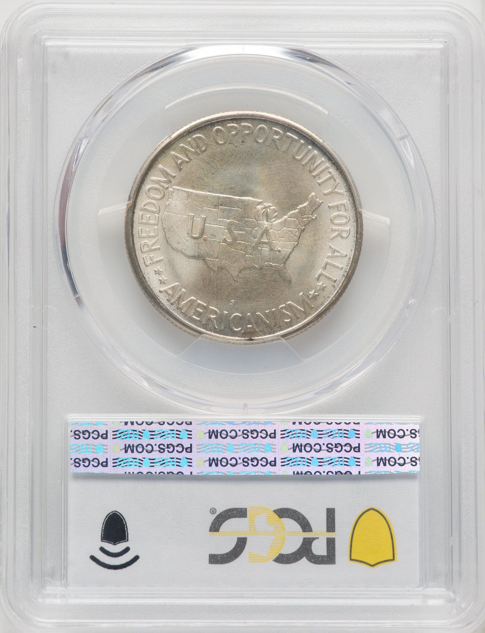 1954-S 50C Washington-Carver Commemorative Silver PCGS MS67 (519848113)