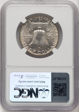 1962-D 50C FL Franklin Half Dollar NGC MS66
