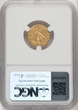 1913 $2.50 Indian Quarter Eagle NGC MS61 (506369008)