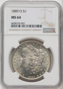 1889-O Morgan Dollar NGC MS64 (519848087)