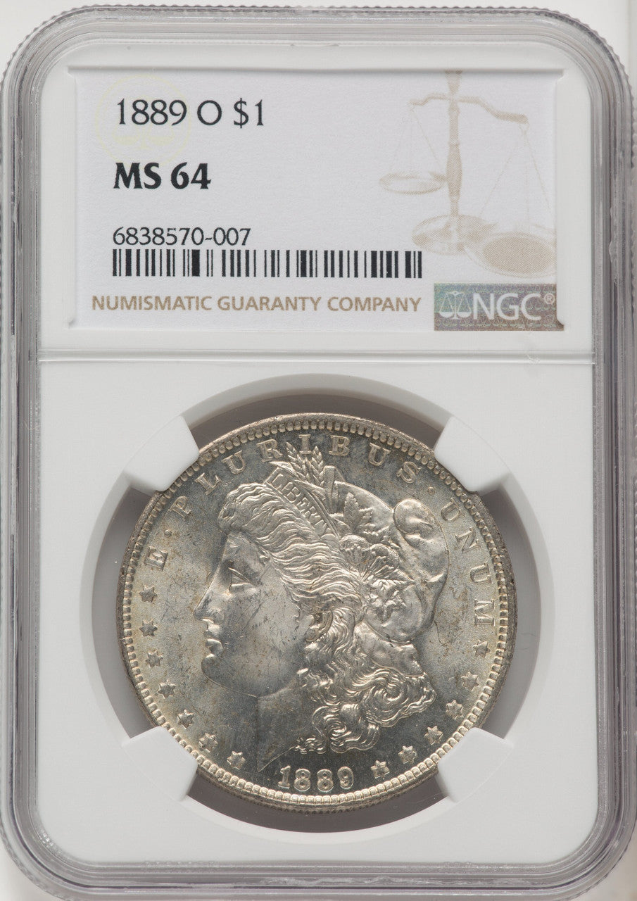 1889-O Morgan Dollar NGC MS64 (519848087)