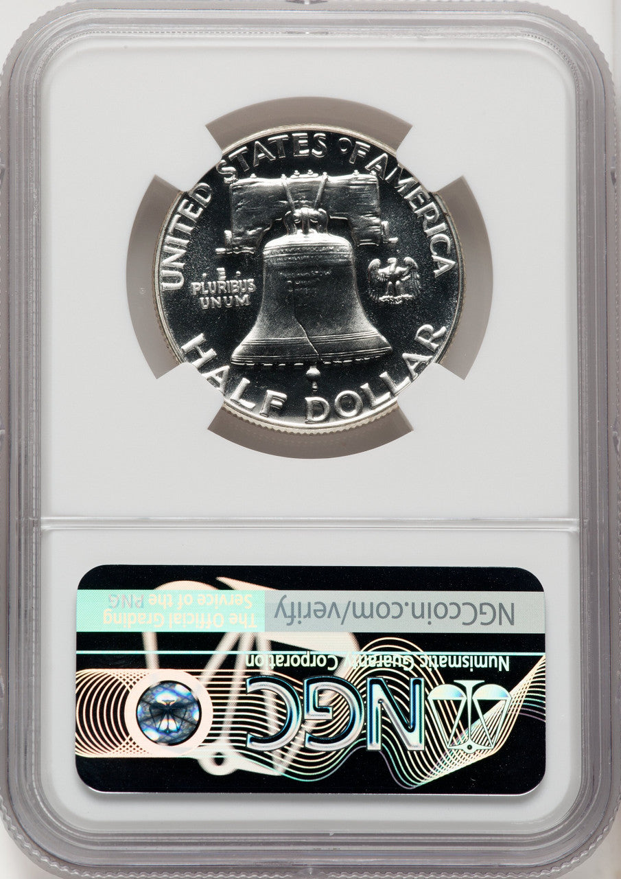1956 50C Type 1 Proof Franklin Half Dollar NGC PR69 (519848070)