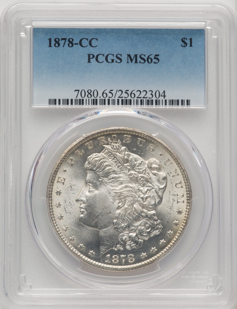 1878-CC Morgan Dollar PCGS MS65