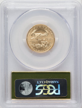 2014 $10 Quarter-Ounce Gold Eagle First Strike FS Gold Foil PCGS MS70