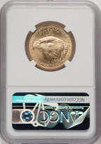 2022 $25 Half-Ounce Gold Eagle NGC MS70