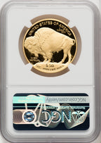 2020-W G$50 Gold Buffalo First Strike DCAM ER Mike Castle NGC PF70 (771248001)
