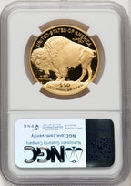 2019-W $50 One-Ounce American Buffalo .9999 Fine Gold Brown Label NGC PF70 (519589032)