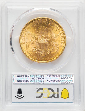 1890 $20 Liberty Double Eagle PCGS MS64