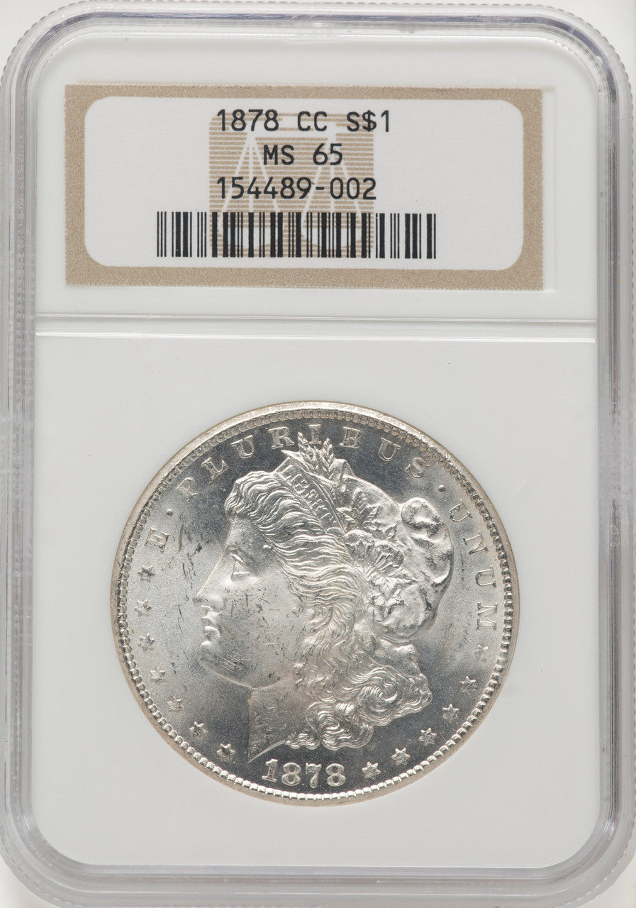 1878-CC Morgan Dollar NGC MS65 (771271006)