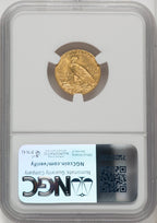 1911 $2.50 Indian Quarter Eagle NGC MS63 (771337018)