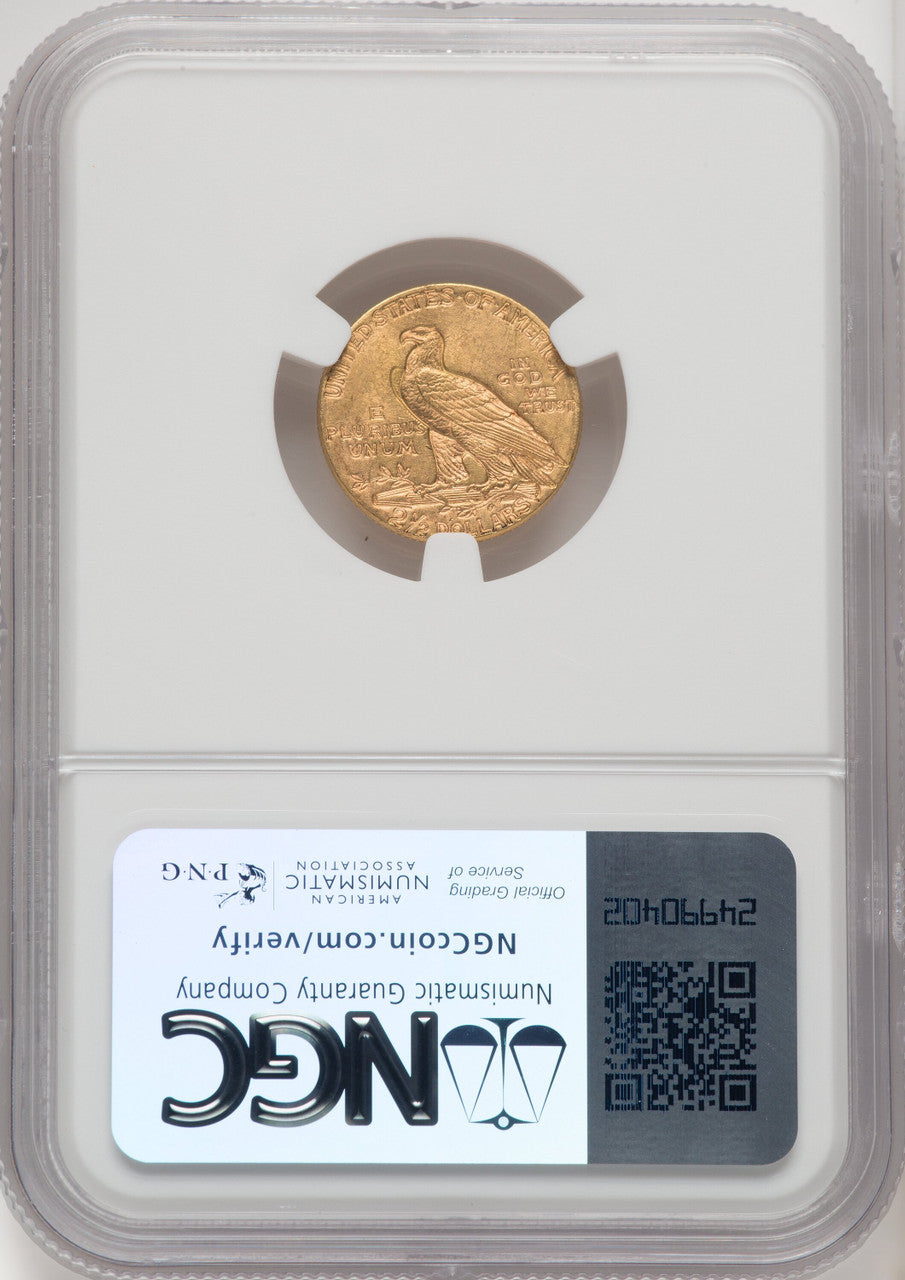 1914 $2.50 Indian Quarter Eagle NGC MS62 (771368048)