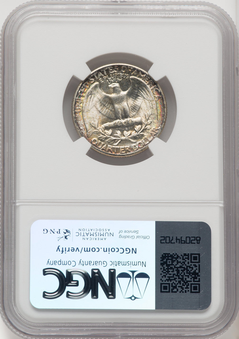 1944 25C Washington Quarter NGC MS67+ (768082023)